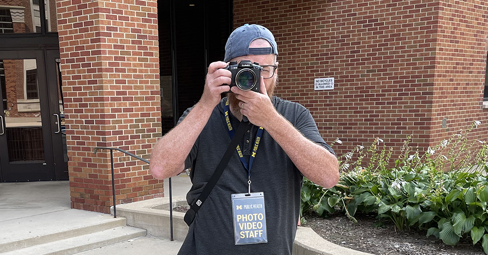 Brian Lillie, Photographer, University of Michigan School of Public Health