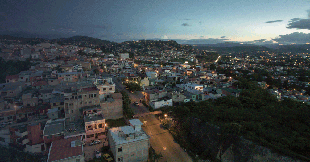 A photograph of Tegucigalpa, Honduras
