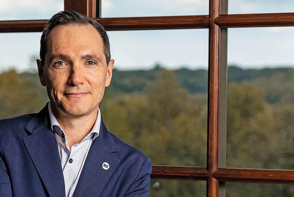 Pedro Sancha, President and CEO of NSF