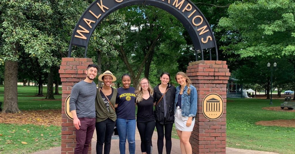 Walk of Champions arch