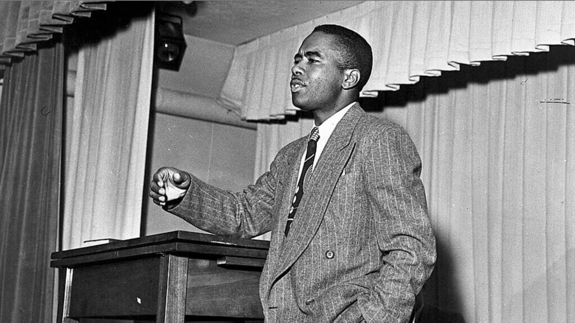 Paul B. Cornely teaching at Howard University