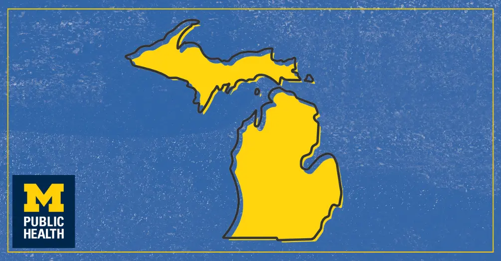 Outline of the state of Michigan