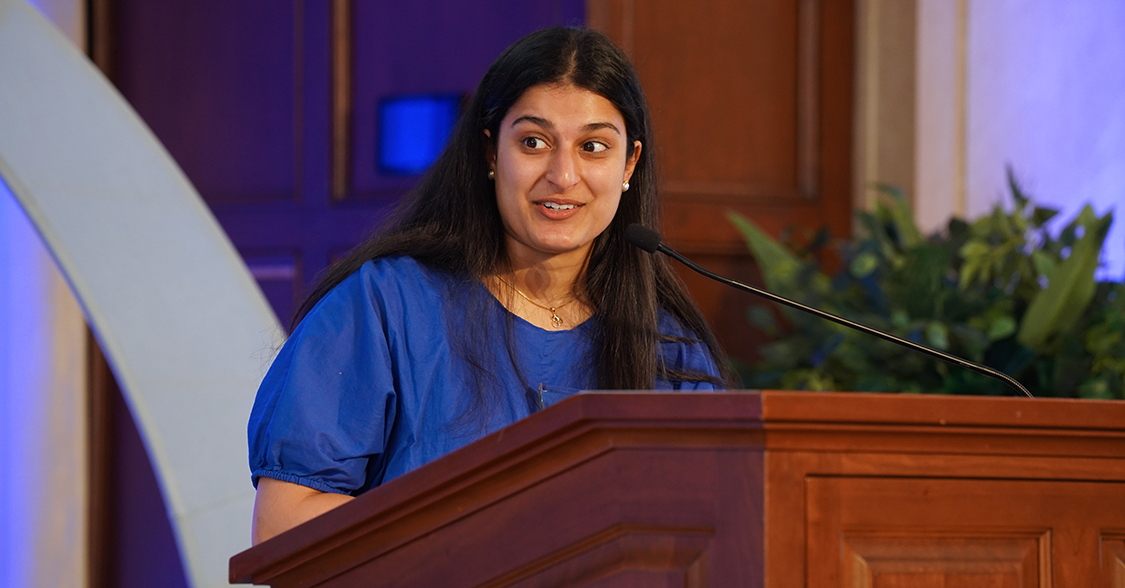 Eesha Acharya at the Public Health Honors